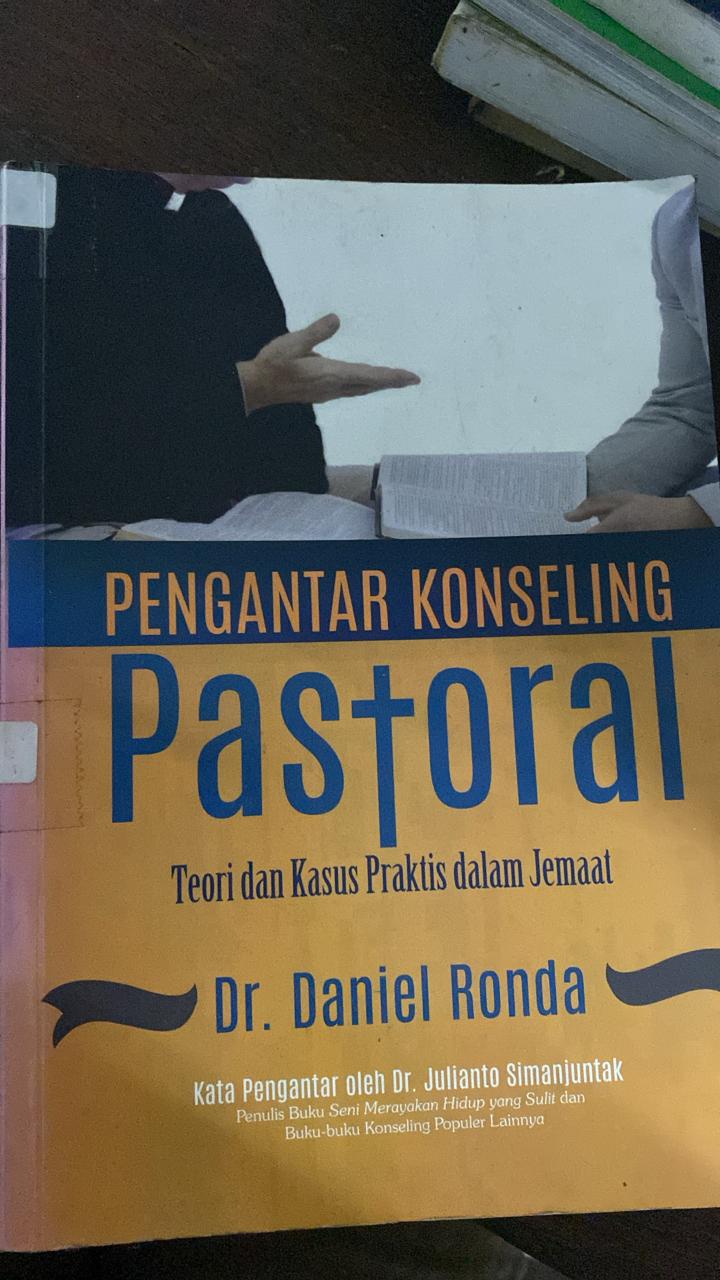 Cover buku Pengantar Konseling Pastoral