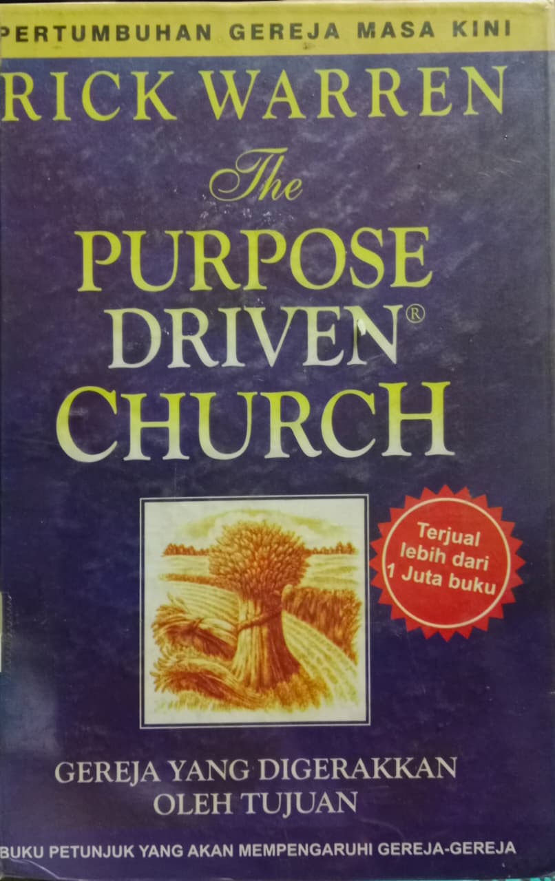 Cover buku PURPOSE DRIVEN CHURCH