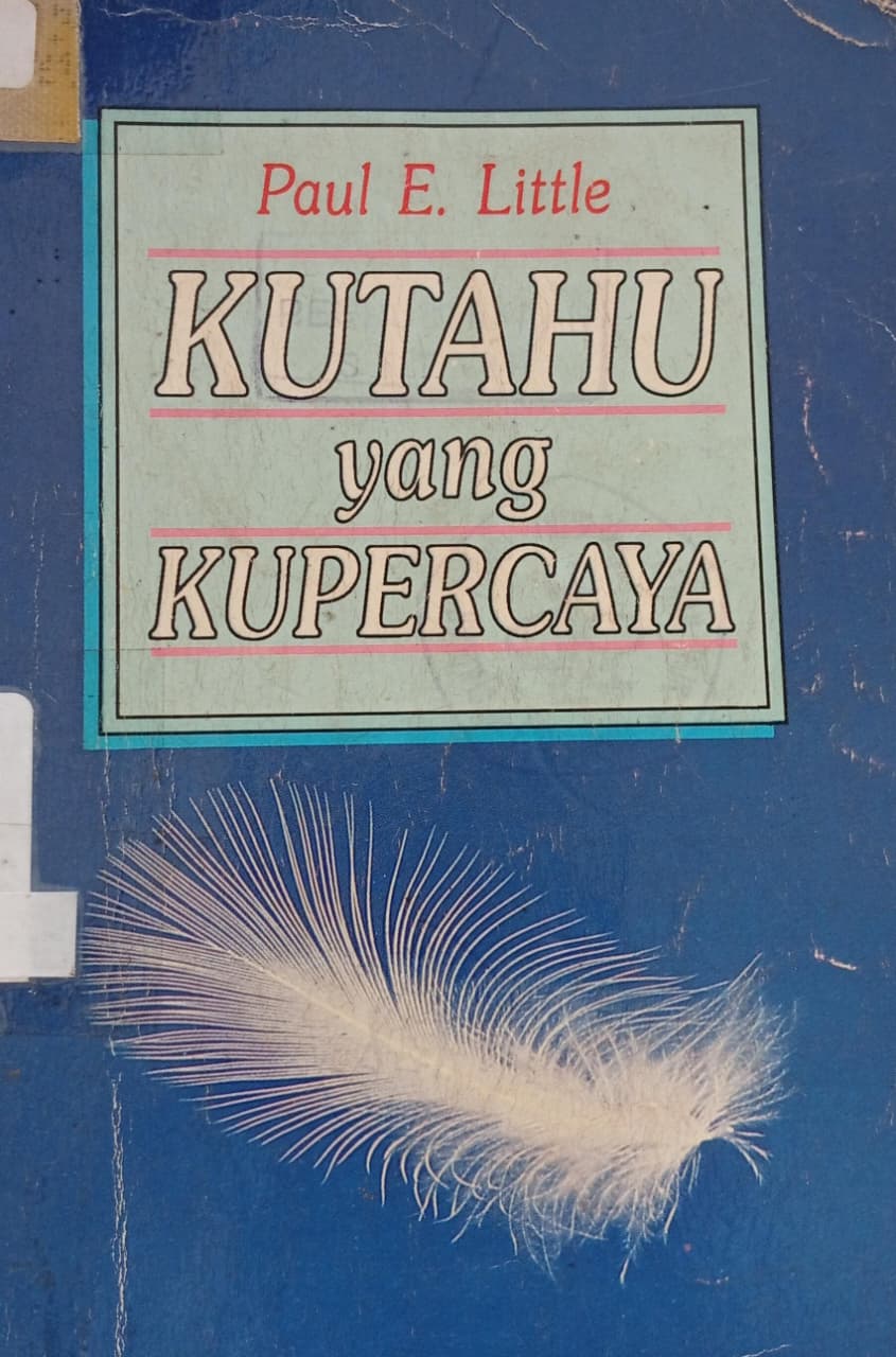 Cover buku Kutahu yang ku percaya