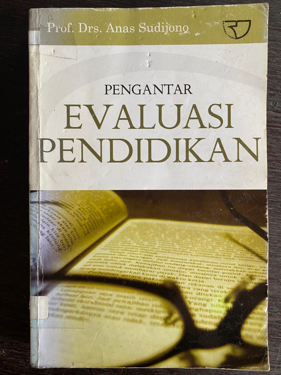 Cover buku Pengantar Evaluasi Pendidikan