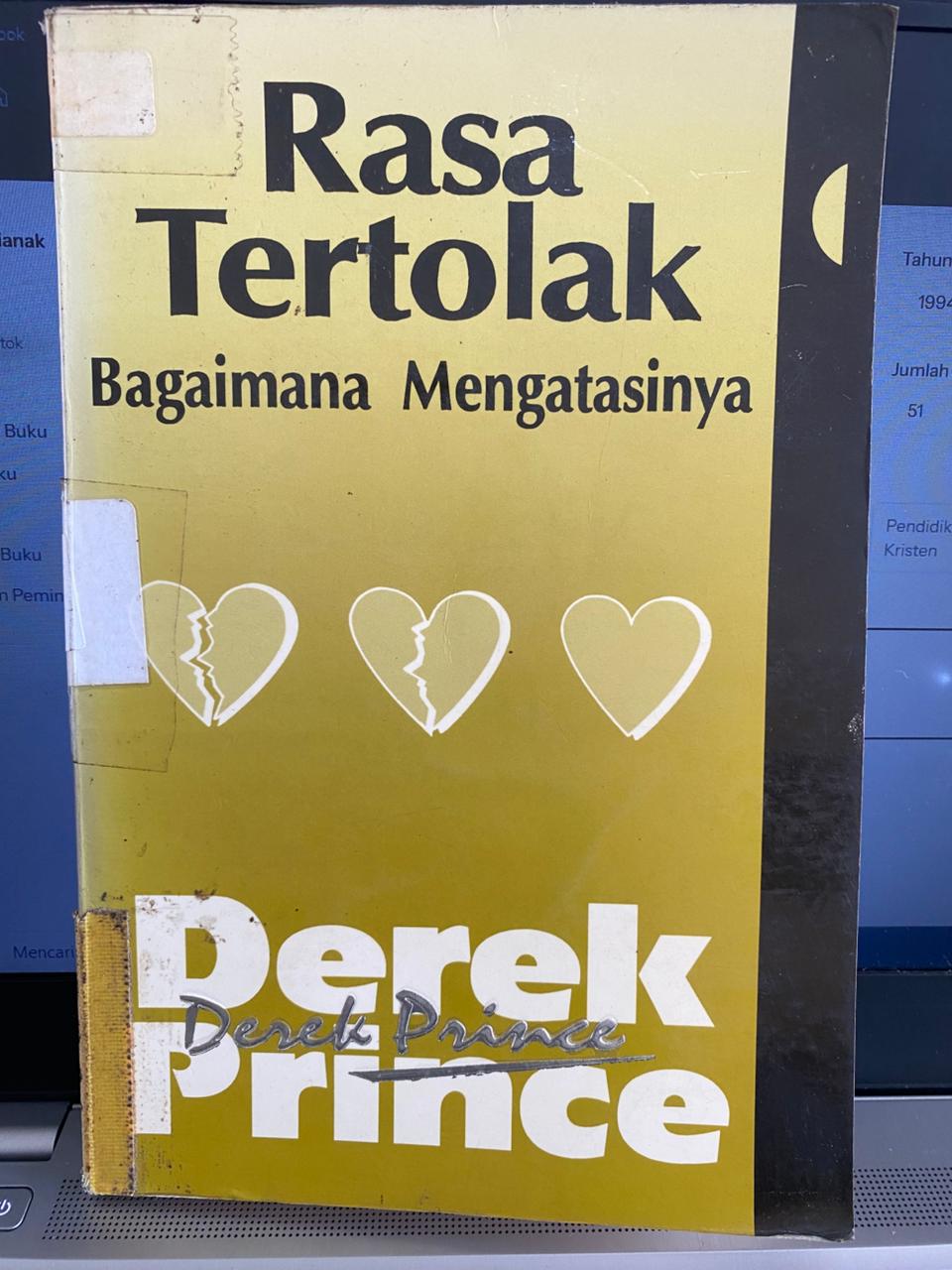 Cover buku Rasa Tertolak Bagaimana Mengatasinya