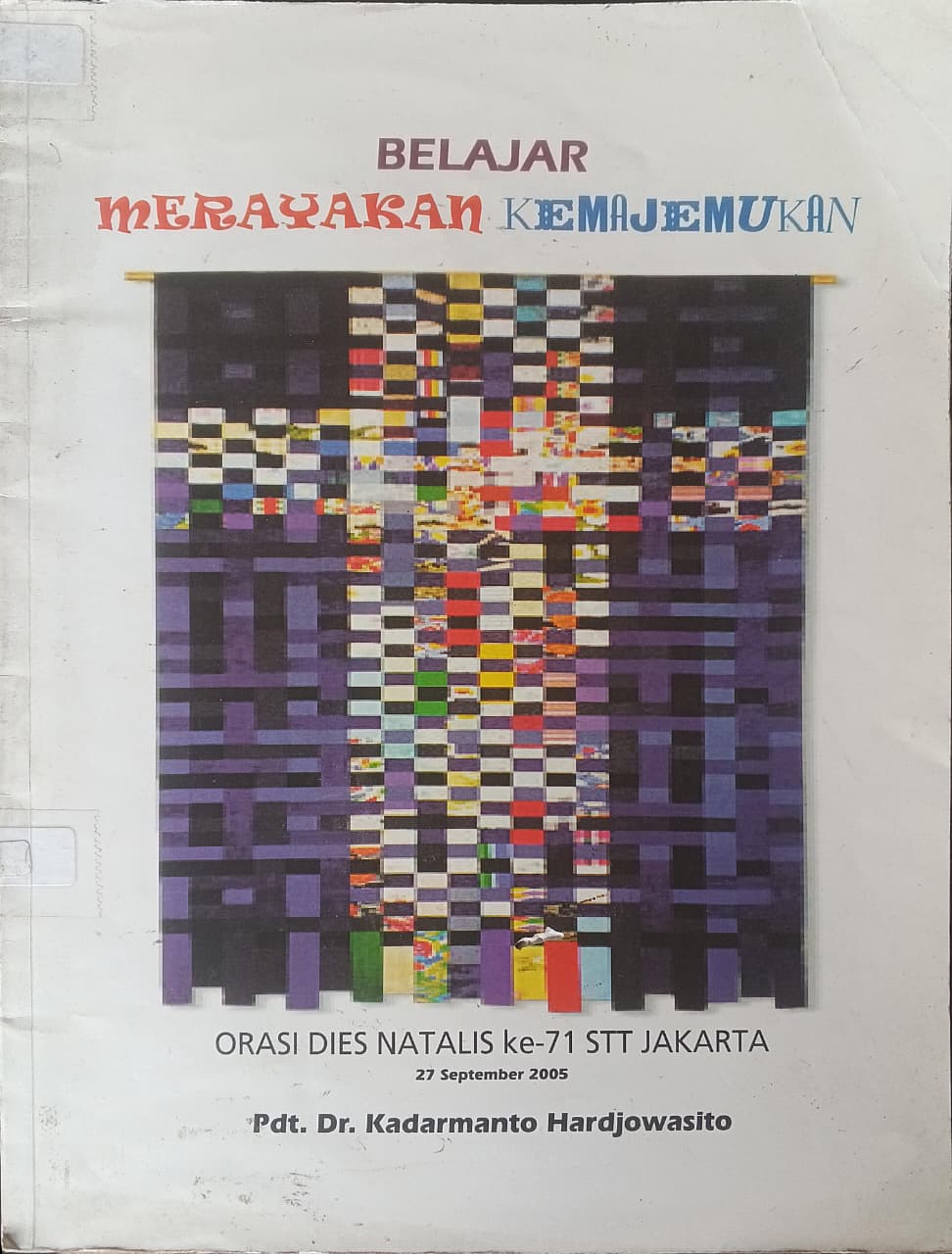 Cover buku BELAJAR MERAYAKAN KEMAJEMUKAN