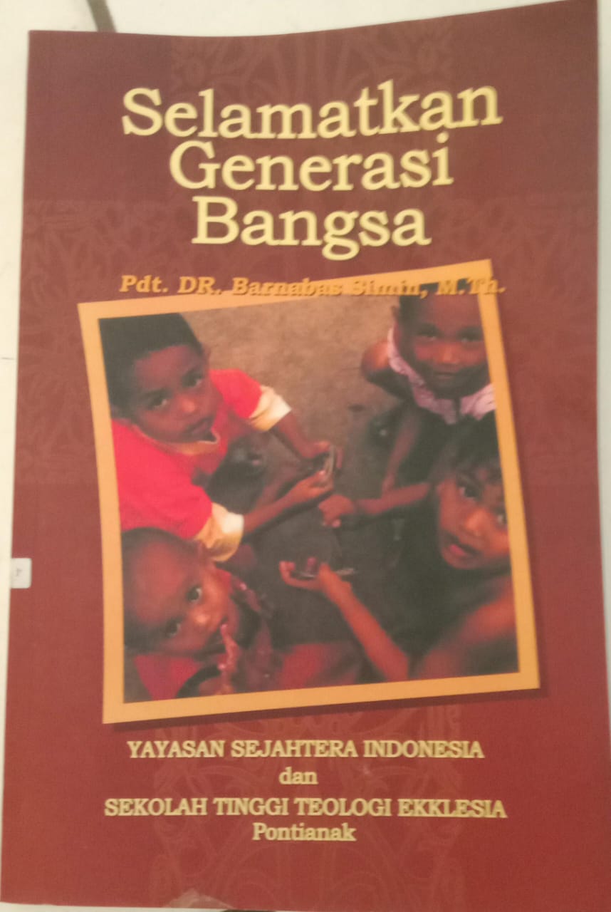 Cover buku SELEMATKAN GENERASI BANGSA