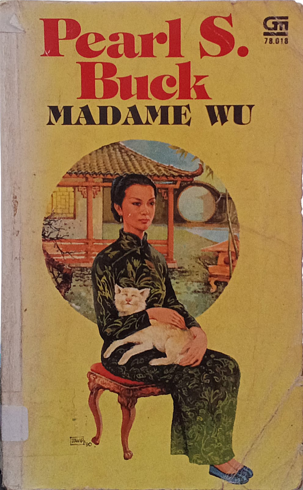 Cover buku MADAME WU