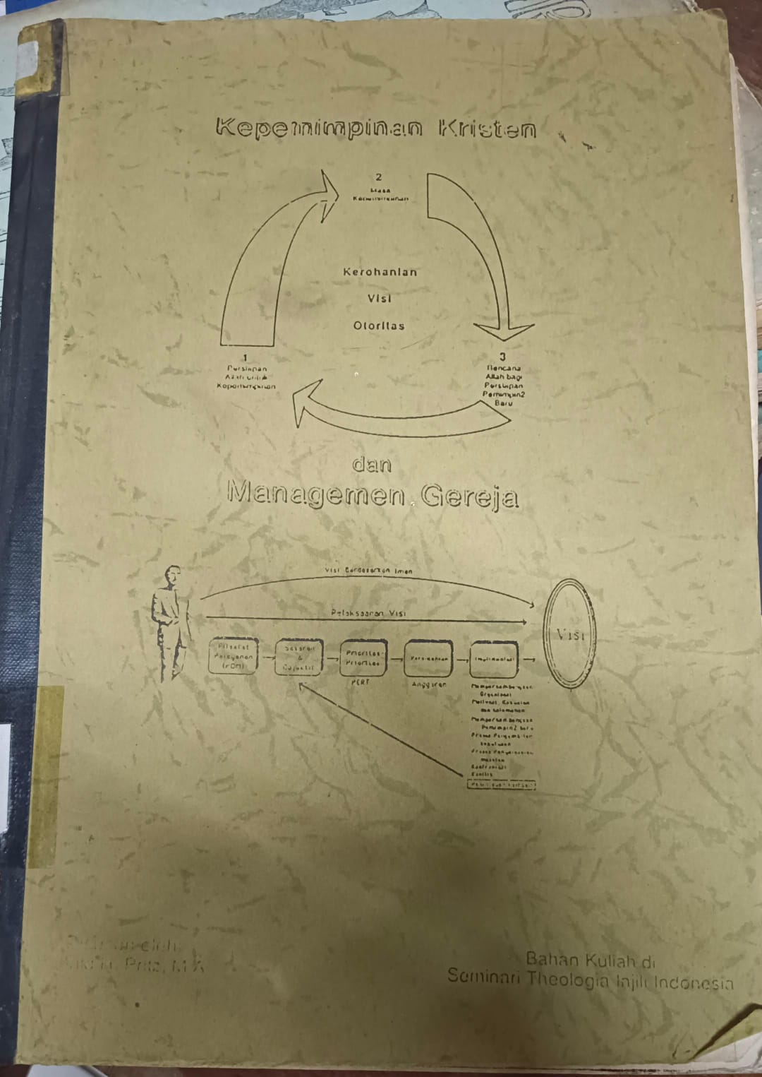 Cover buku Kepemimpinan Kristen dan Managemen Gereja