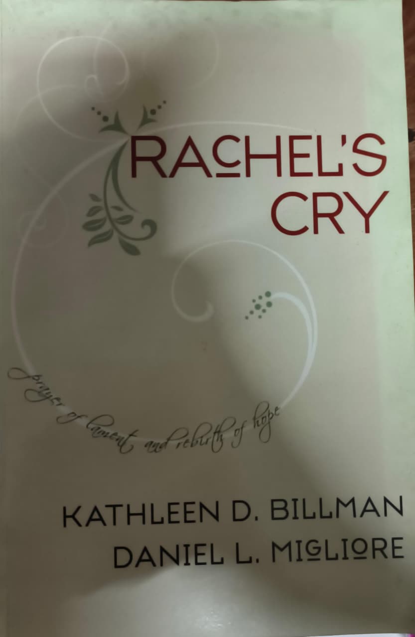 Cover buku RACHEL'S CRY