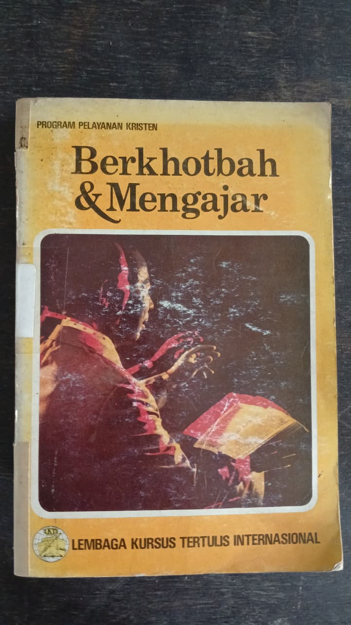 Cover buku Berkhotbah & Mengajar