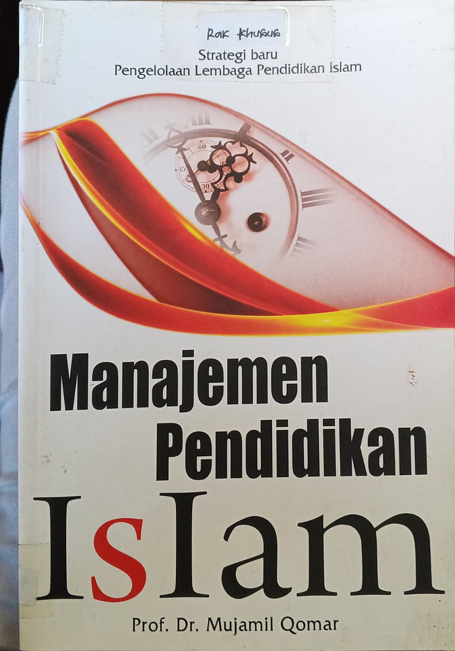 Cover buku Manajemen Pendidikan Islam