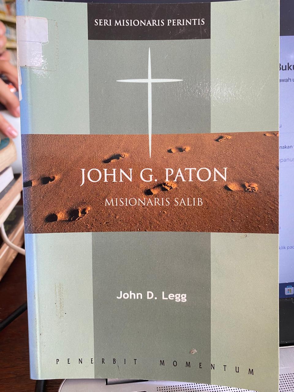 Cover buku John G. Paton Misionaris Salib