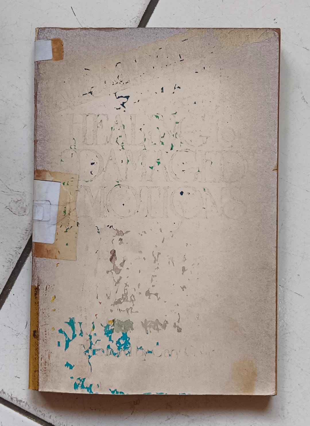 Cover buku HEALING for DAMAGED EMOTIONS