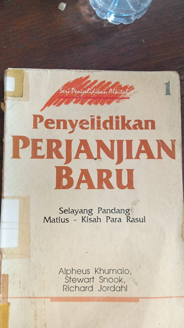 Cover buku Penyelidikan perjanjian baru