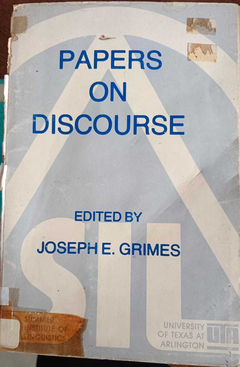 Cover buku Papers On Discourse