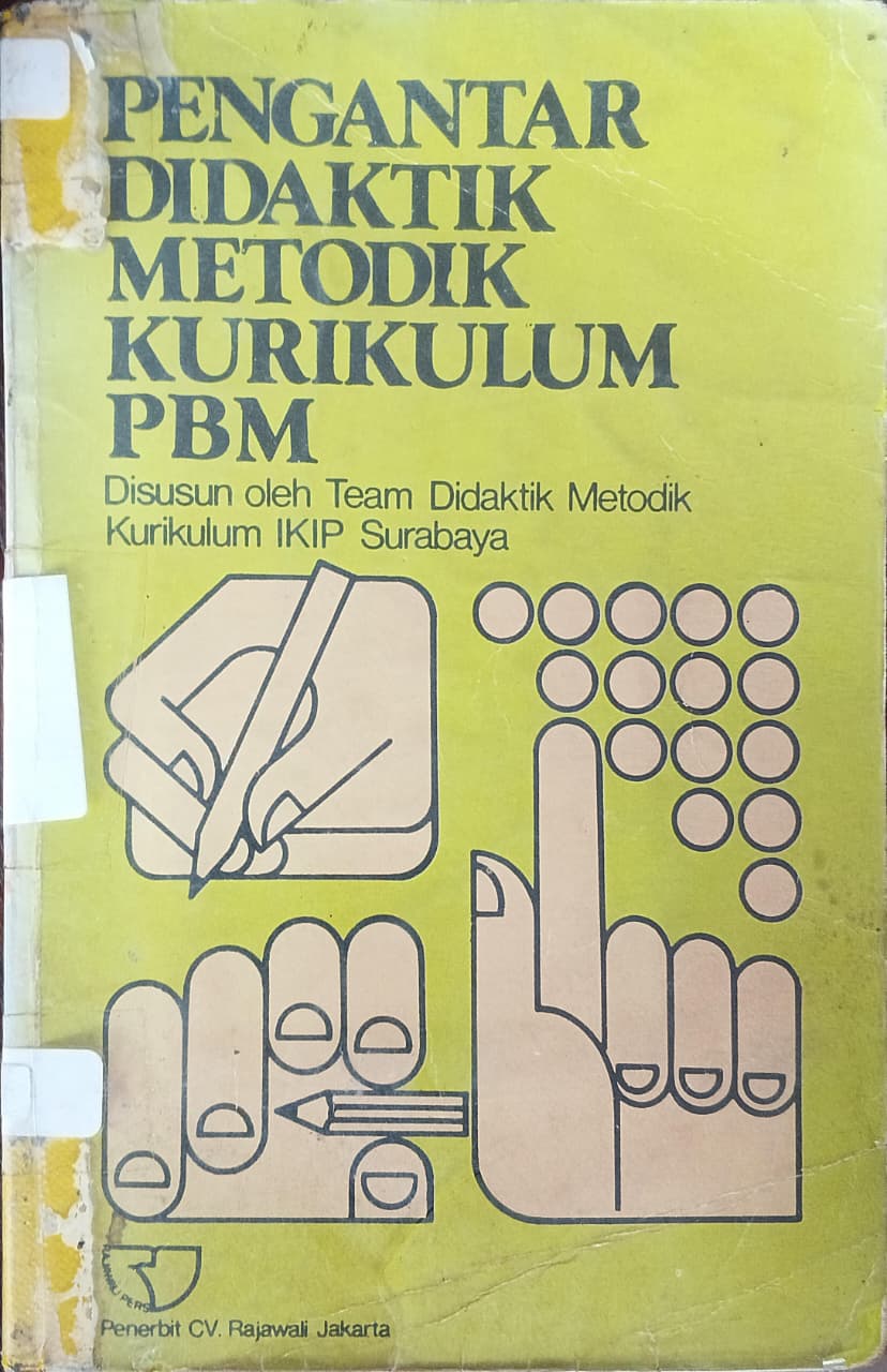 Cover buku PENGANTAR DIDAKTIK METODIK KURIKULUM PBM