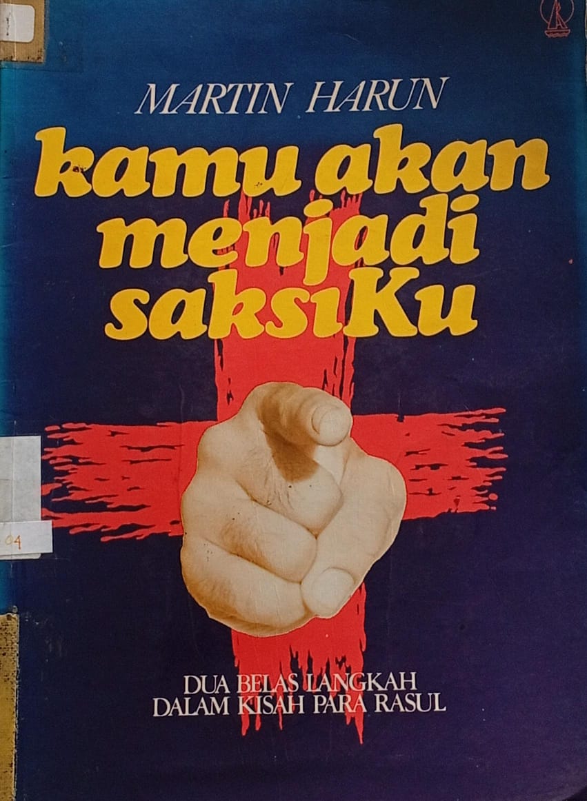 Cover buku Kamu akan menjadi saksiku