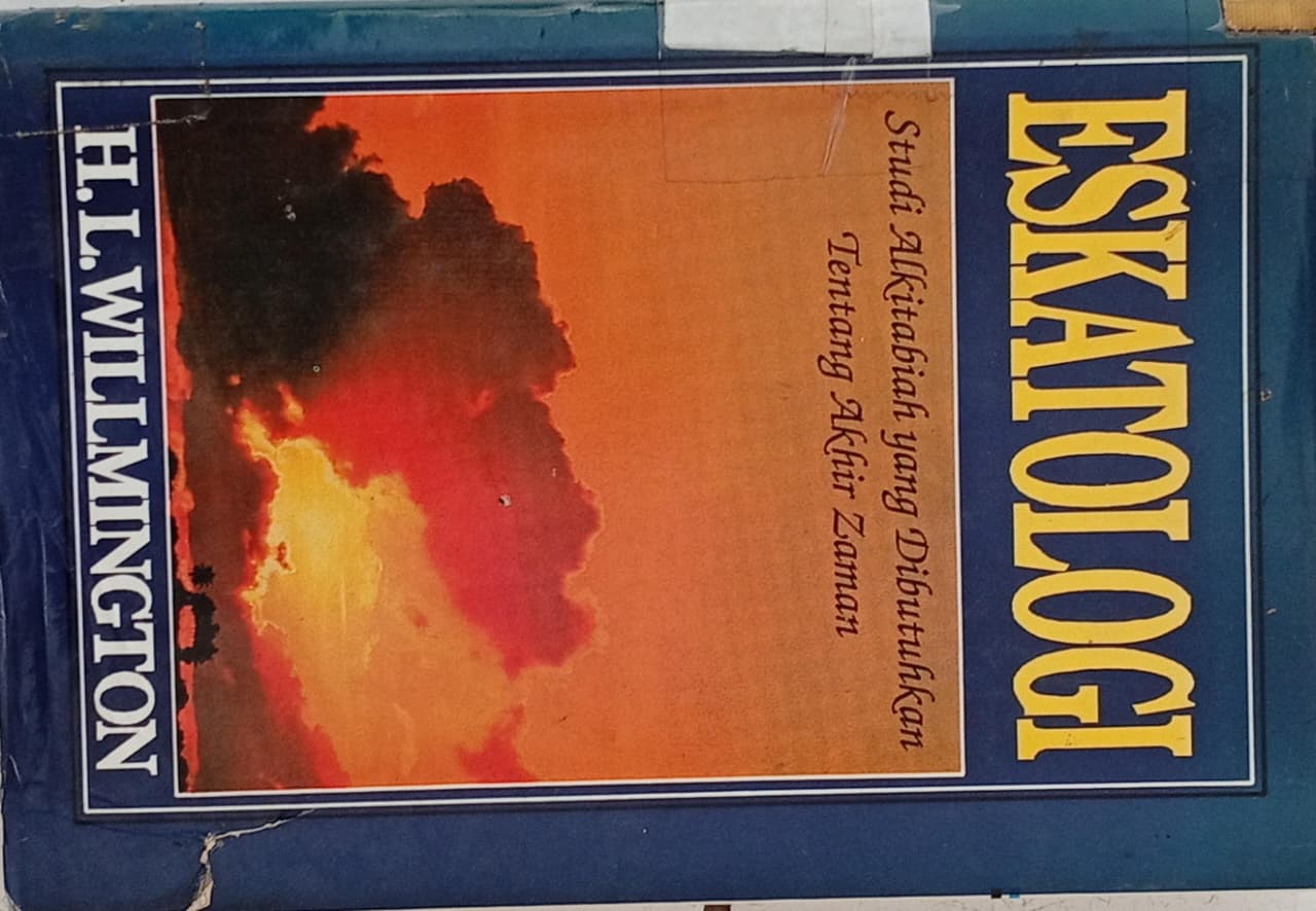 Cover buku Eskatologi