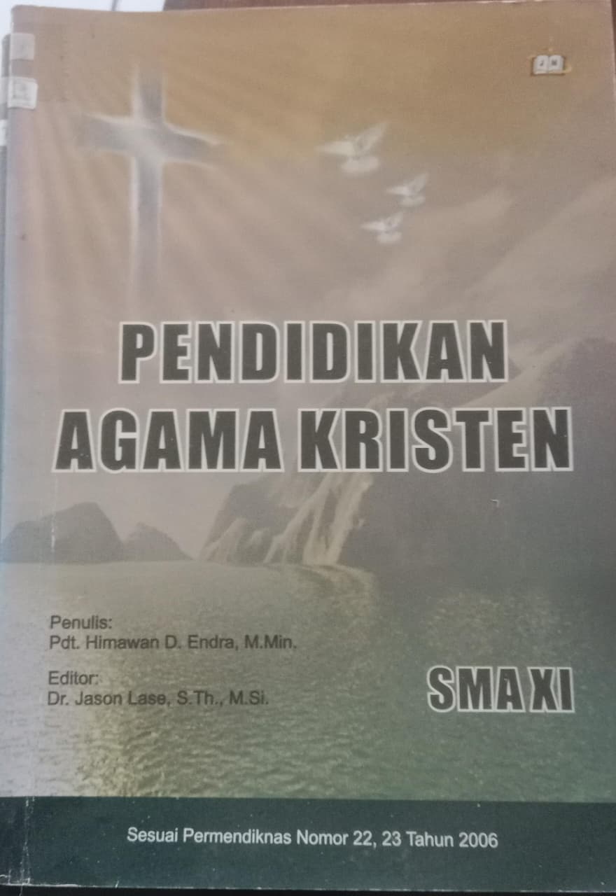 Cover buku Pendidikan Agama Kristen XI