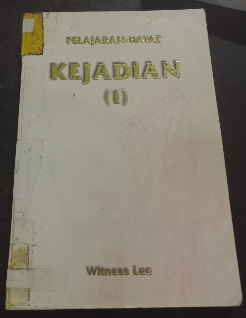 Cover buku PELAJARAN-HAYAT KEJADIAN (1)