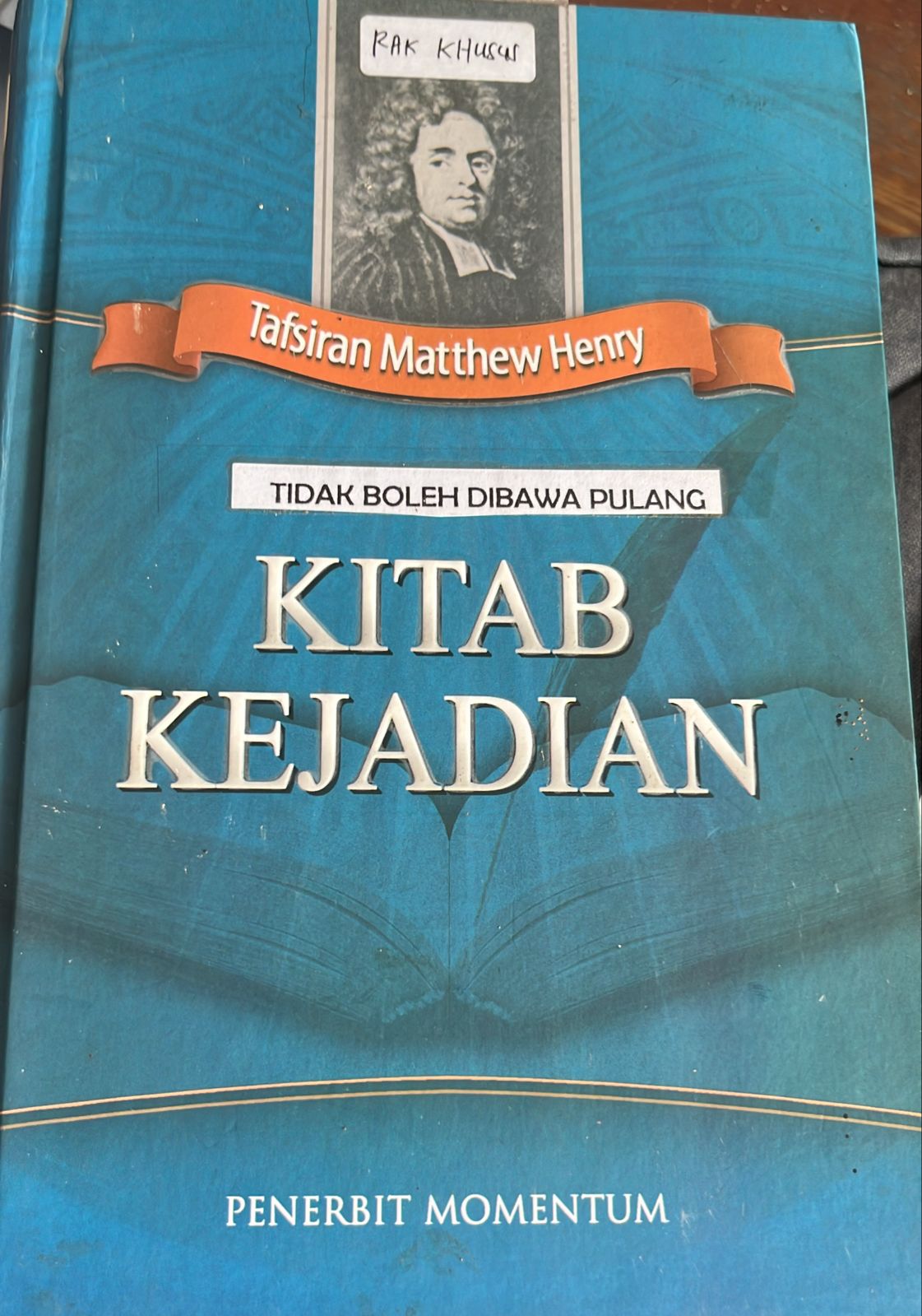 Cover buku KITAB KEJADIAN