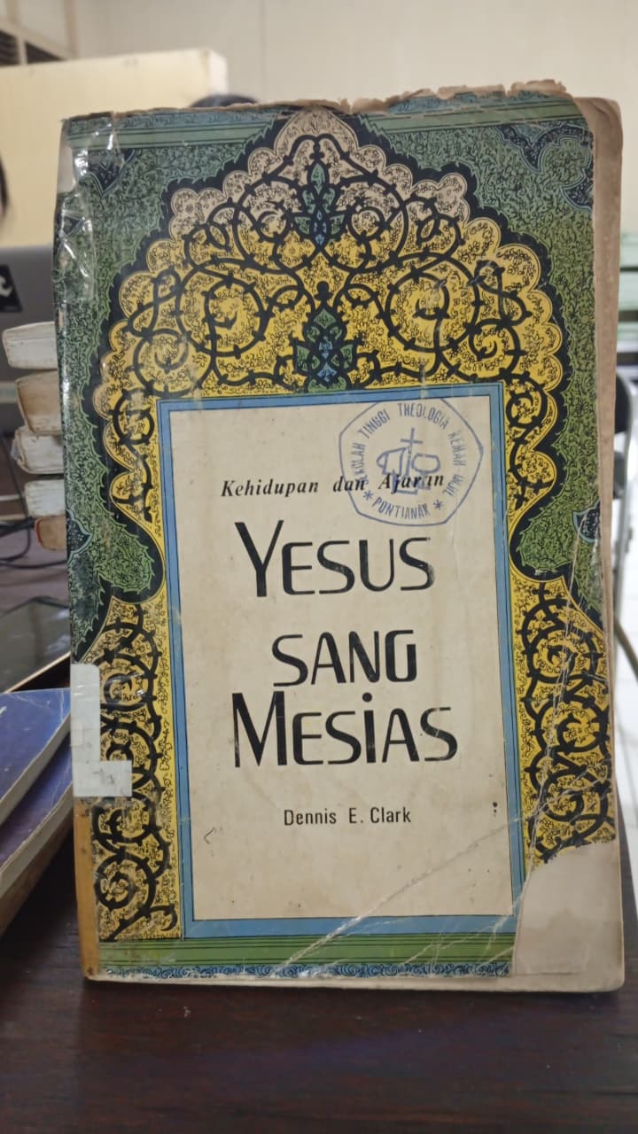 Cover buku kehidupan dan ajaran Yesus Sang Mesias