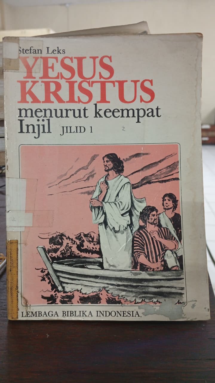 Cover buku Yesus Kristus menurut keempat injil jilid 1