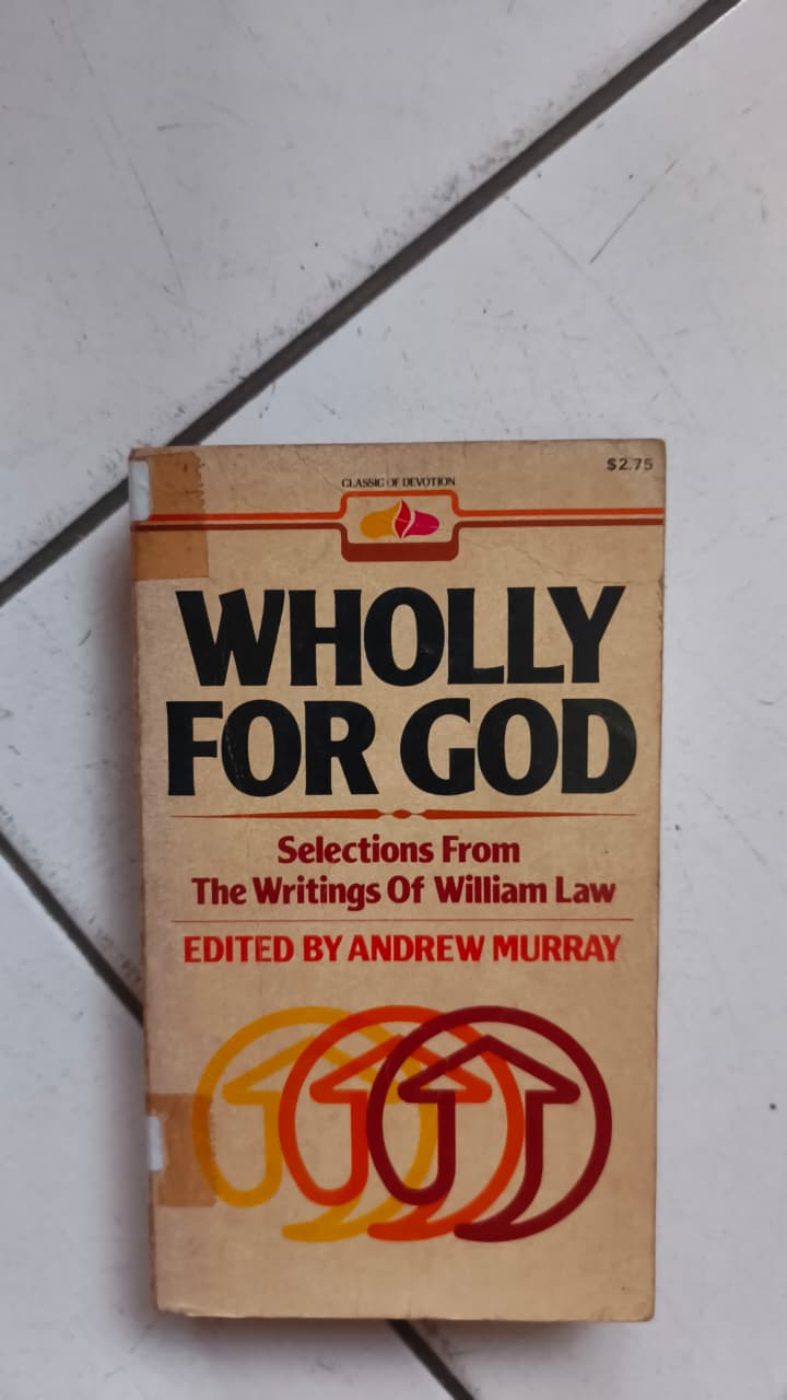 Cover buku Wholly For God