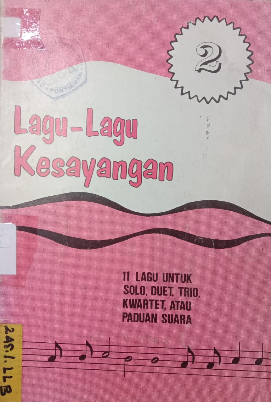 Cover buku Lagu-Lagu Kesayangan 2