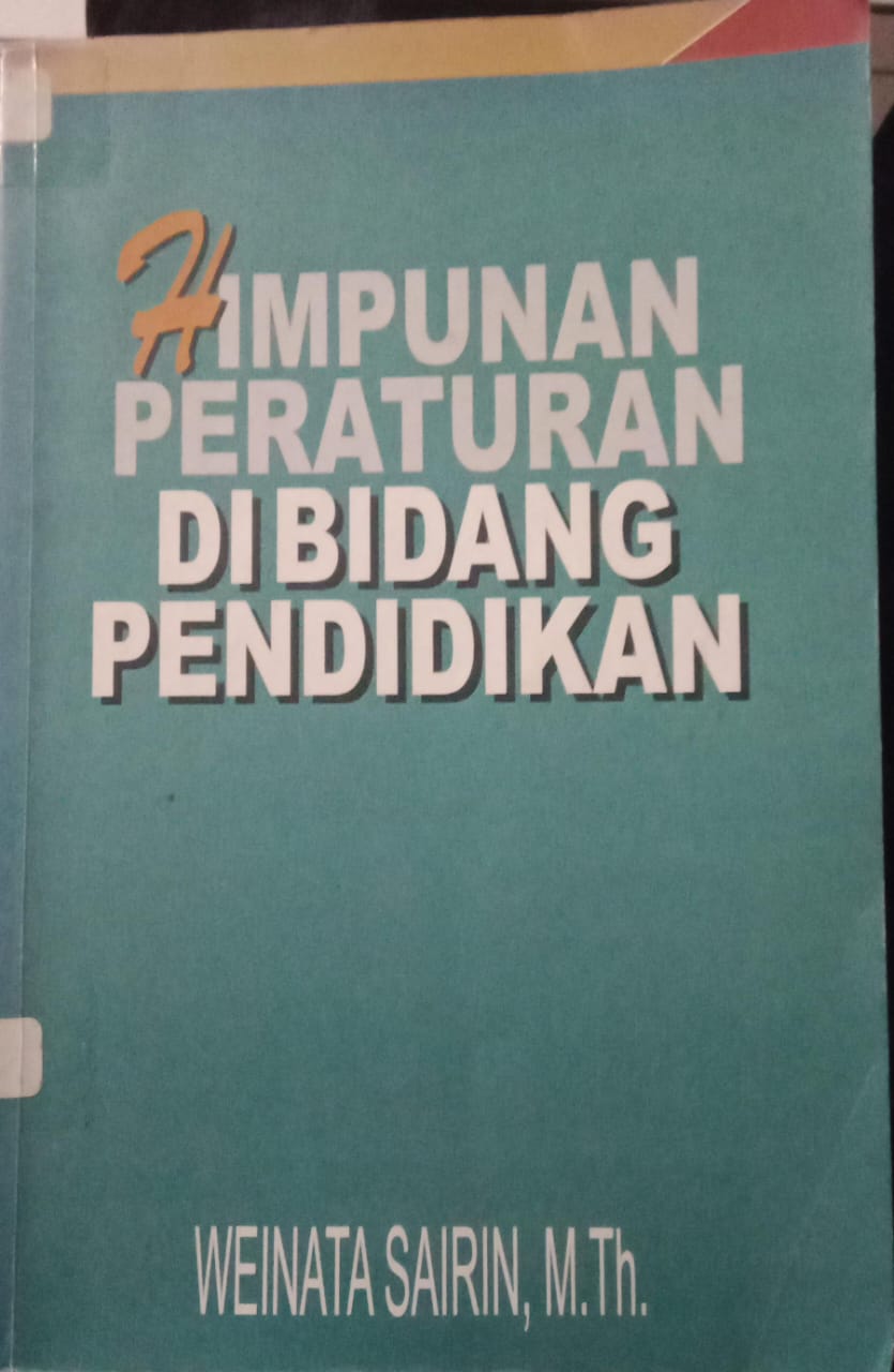 Cover buku HIMPUNAN PERATURAN DIBIDANG PENDIDIKAN