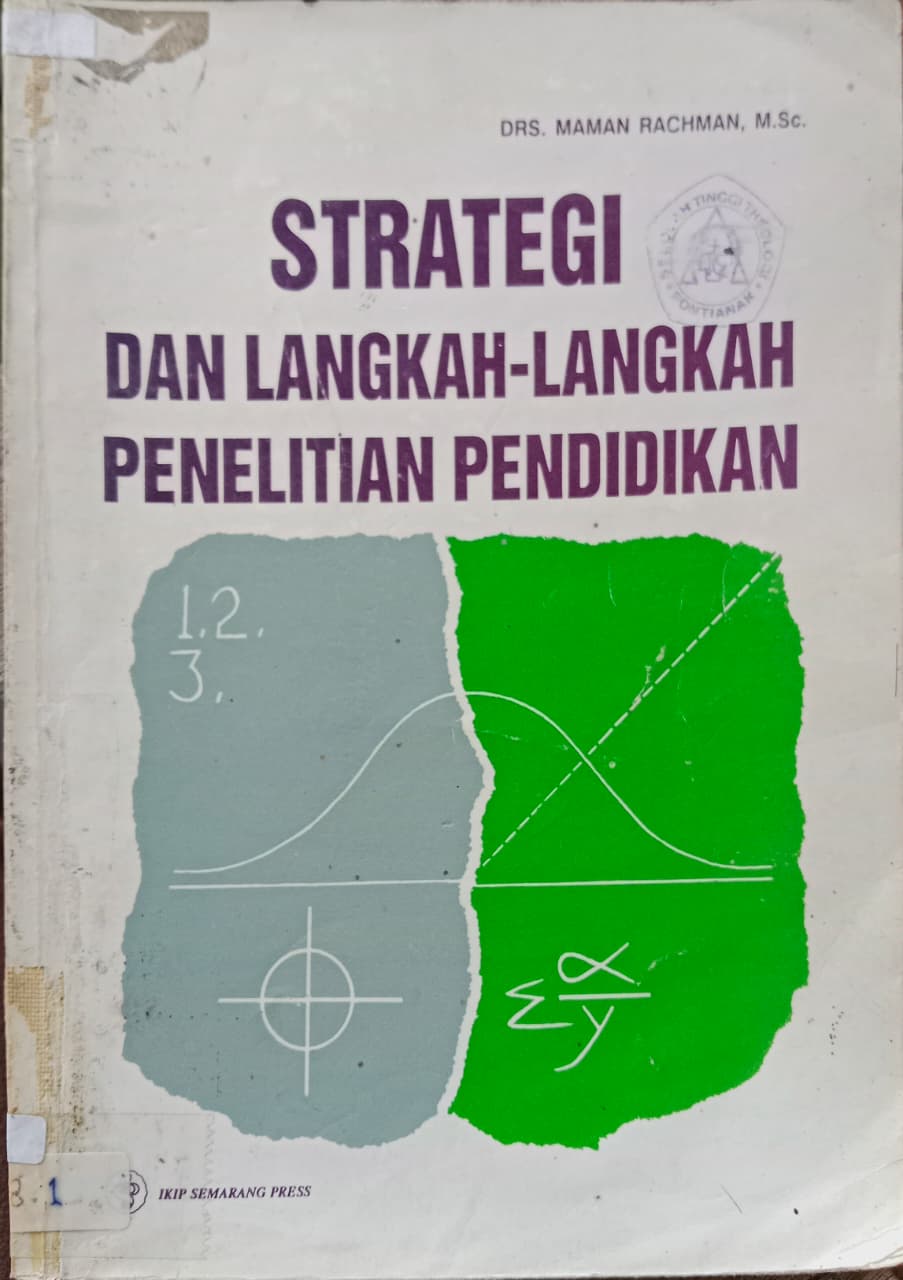 Cover buku STRATEGI DAN LANGKAH-LANGKAH PENELITIAN PENDIDIKAN
