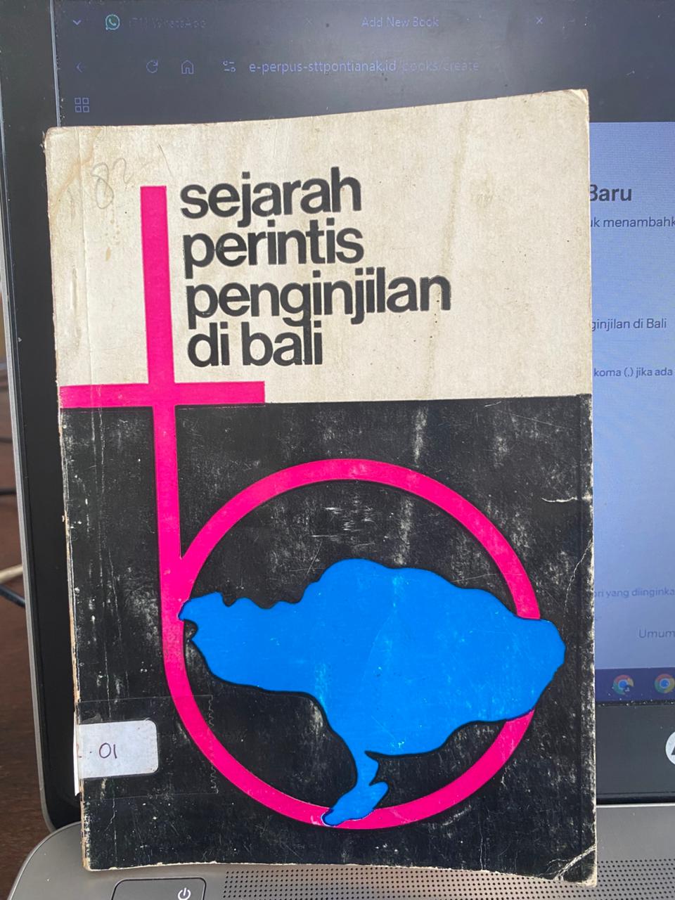 Cover buku Sejarah Perintis Penginjilan di Bali