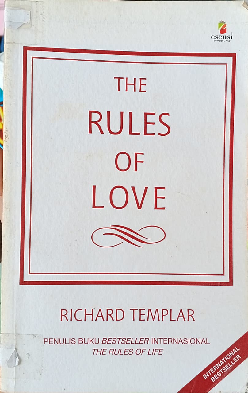 Cover buku THE RULES OF LOVE