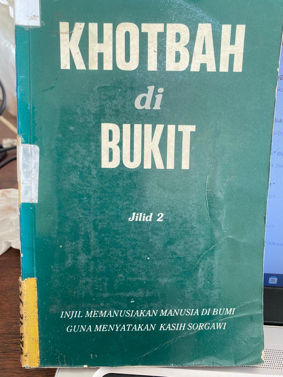 Cover buku Khotbah di Bukit Jilid 2