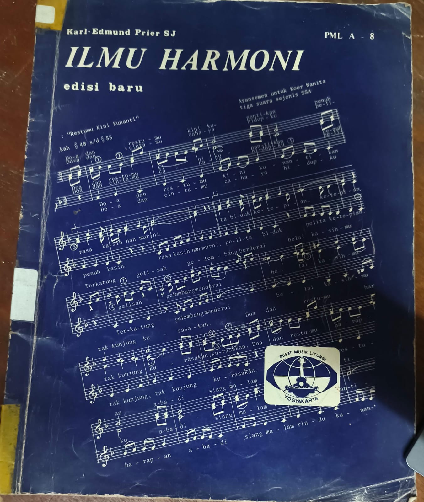Cover buku Ilmu Harmoni Edisi Baru