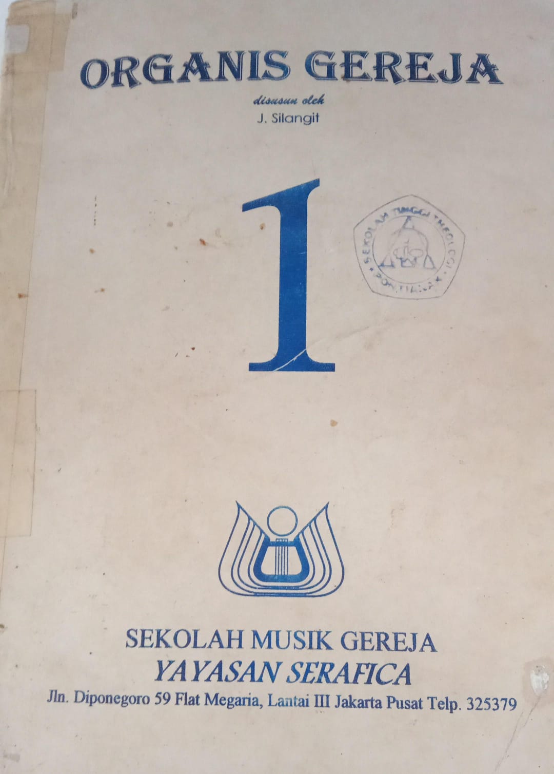 Cover buku Organis Gereja