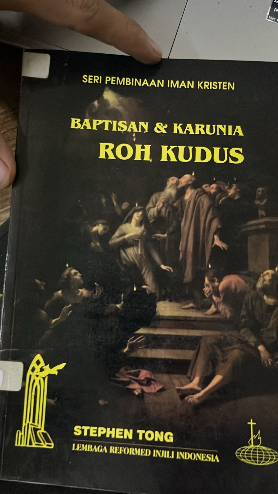 Cover buku Baptisan Dan Karunia Roh Kudus