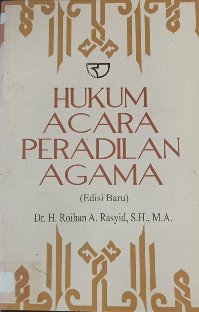 Cover buku Hukum Acara Peradilan Agama (edisi baru)