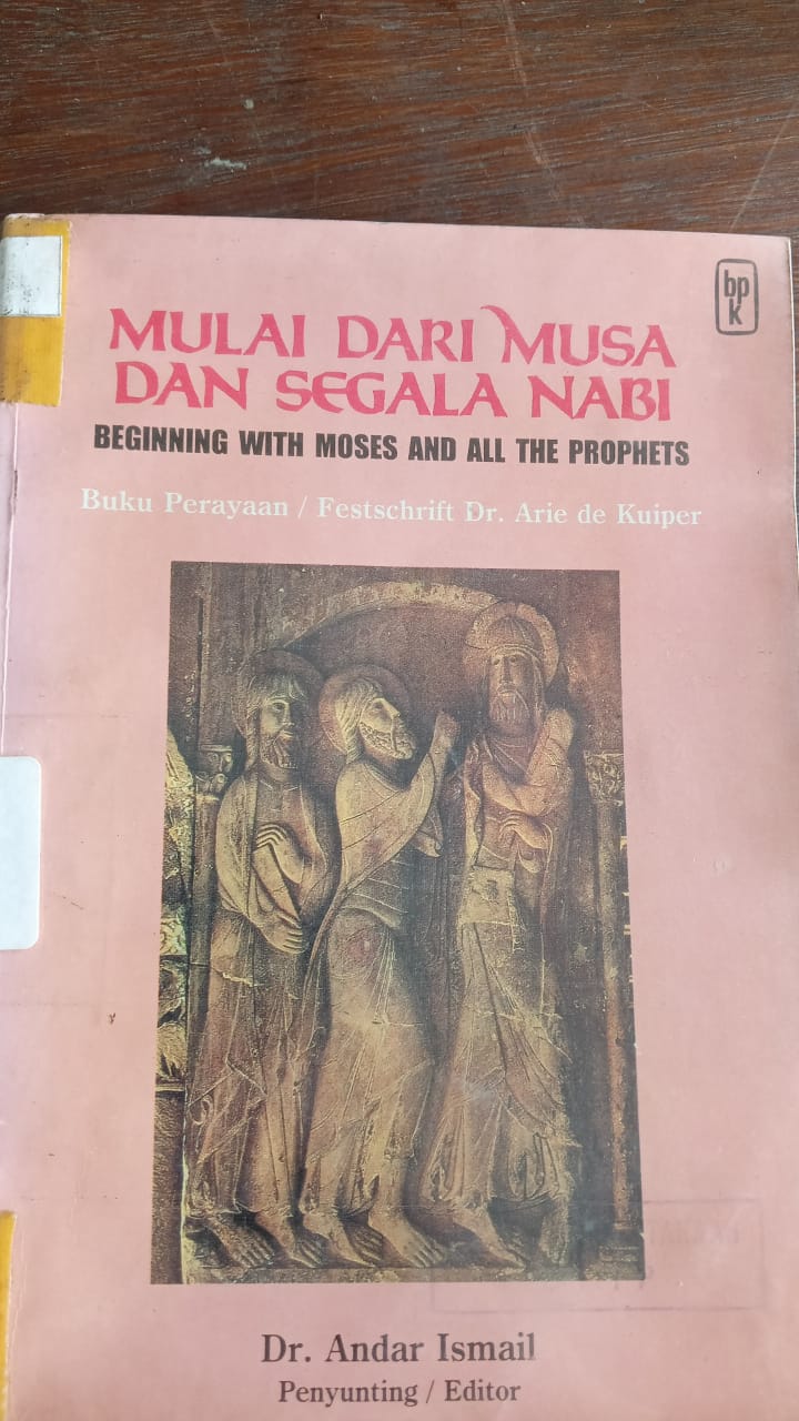 Cover buku Mulai dari Musa dan segala Nabi
