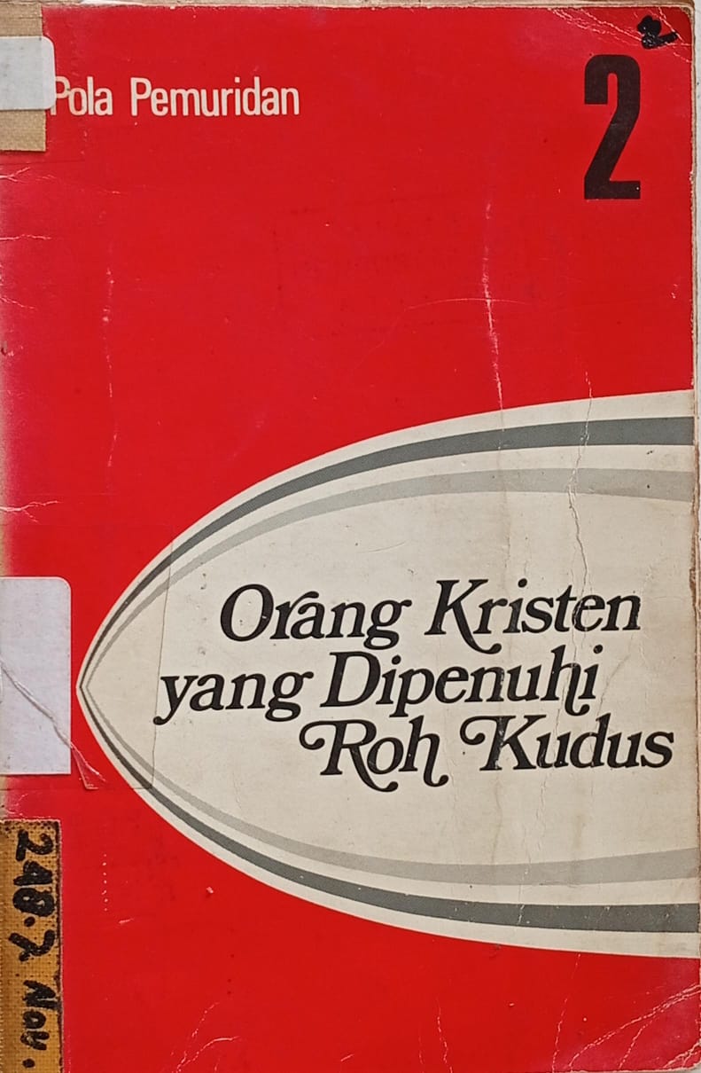 Cover buku Orang Kristen Yang di Penuhi Roh Kudus
