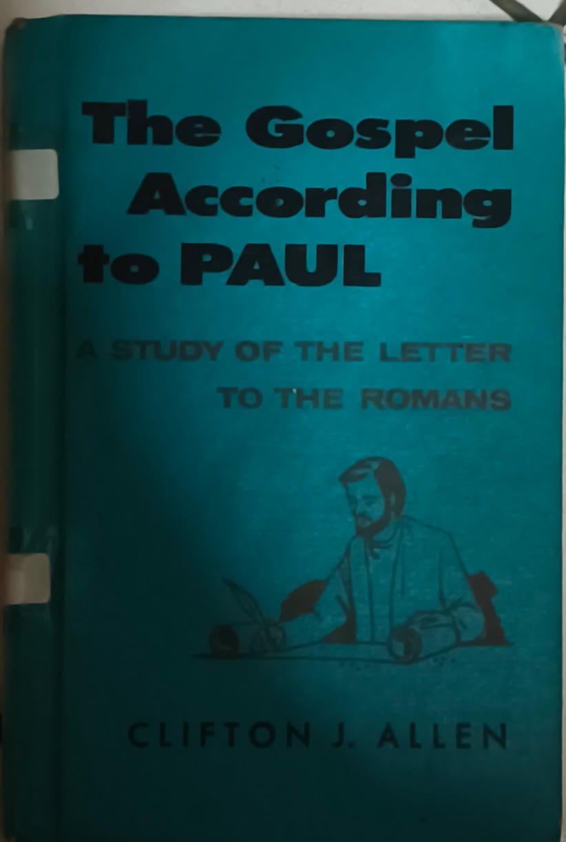Cover buku The Gospel According to PAUL A STUDY OF THE LETTER TO THE ROMANS