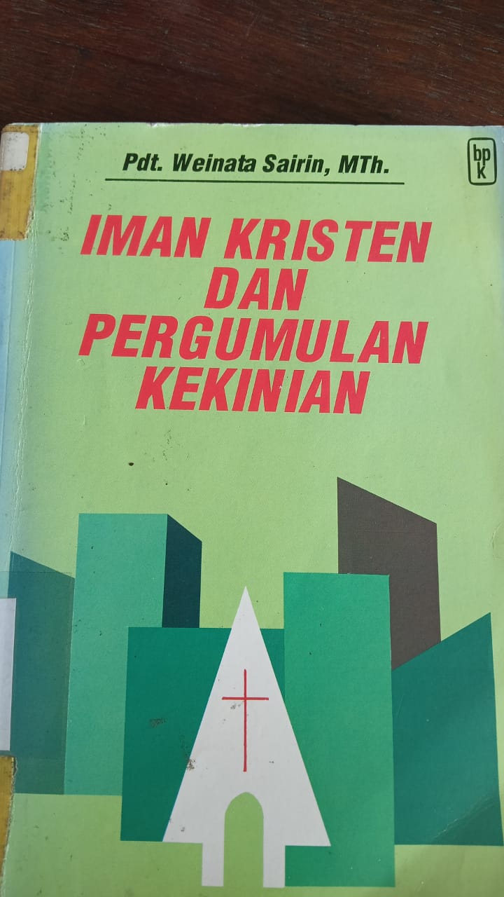 Cover buku Iman kristen dan pergumulan kekinian