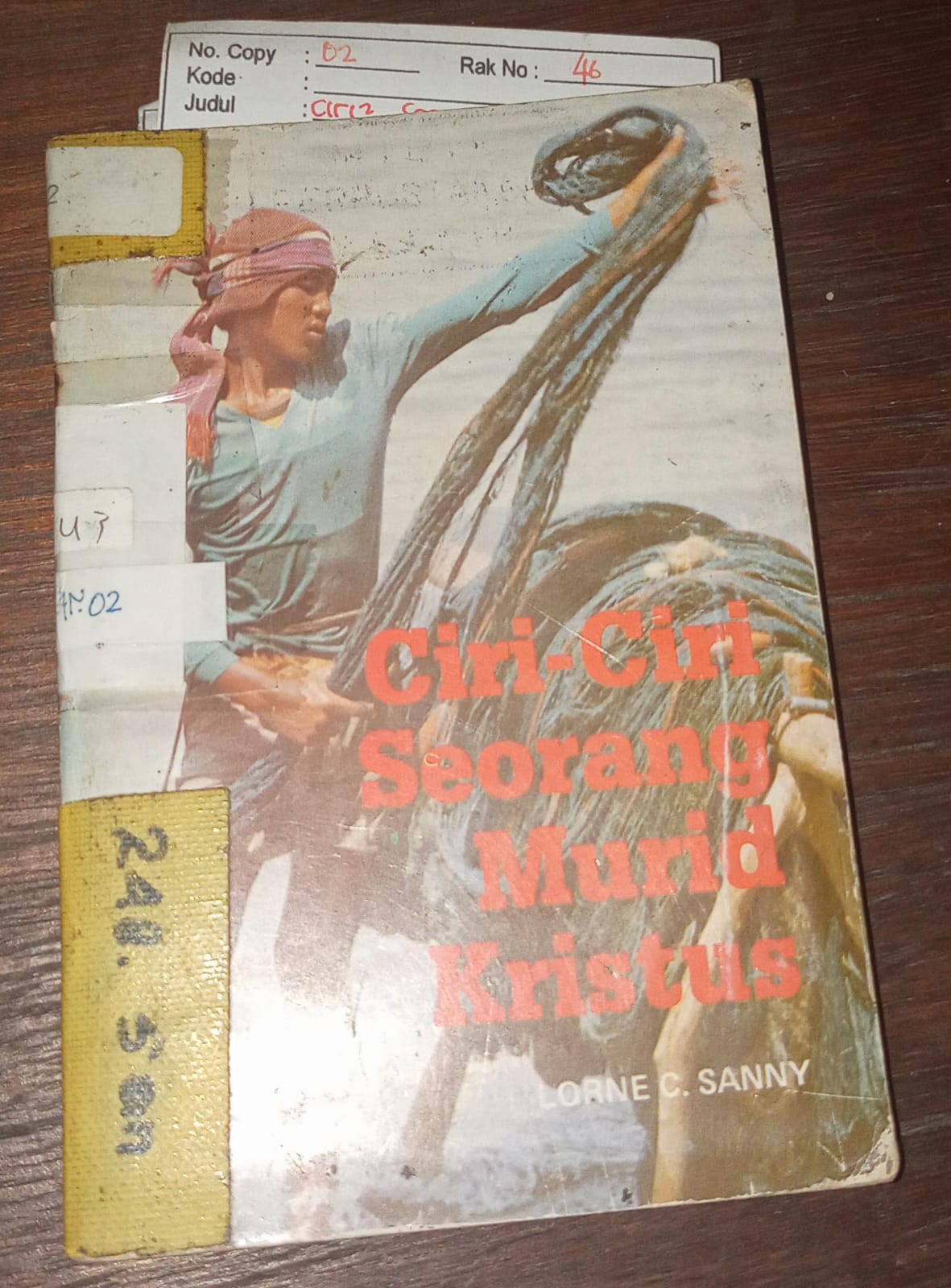 Cover buku CIRI-CIRI SEORANG MURID KRISTUS