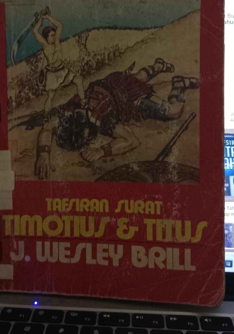 Cover buku Tafsiran Surat Timotius Dan Titus