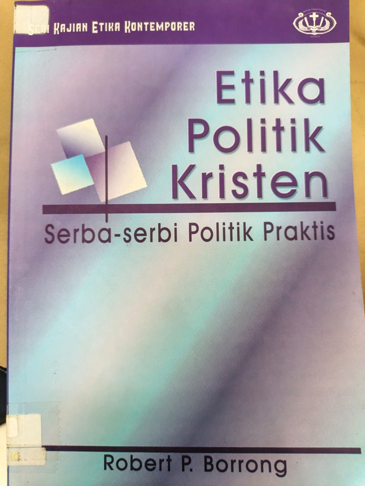 Cover buku Etika Politik Kristen