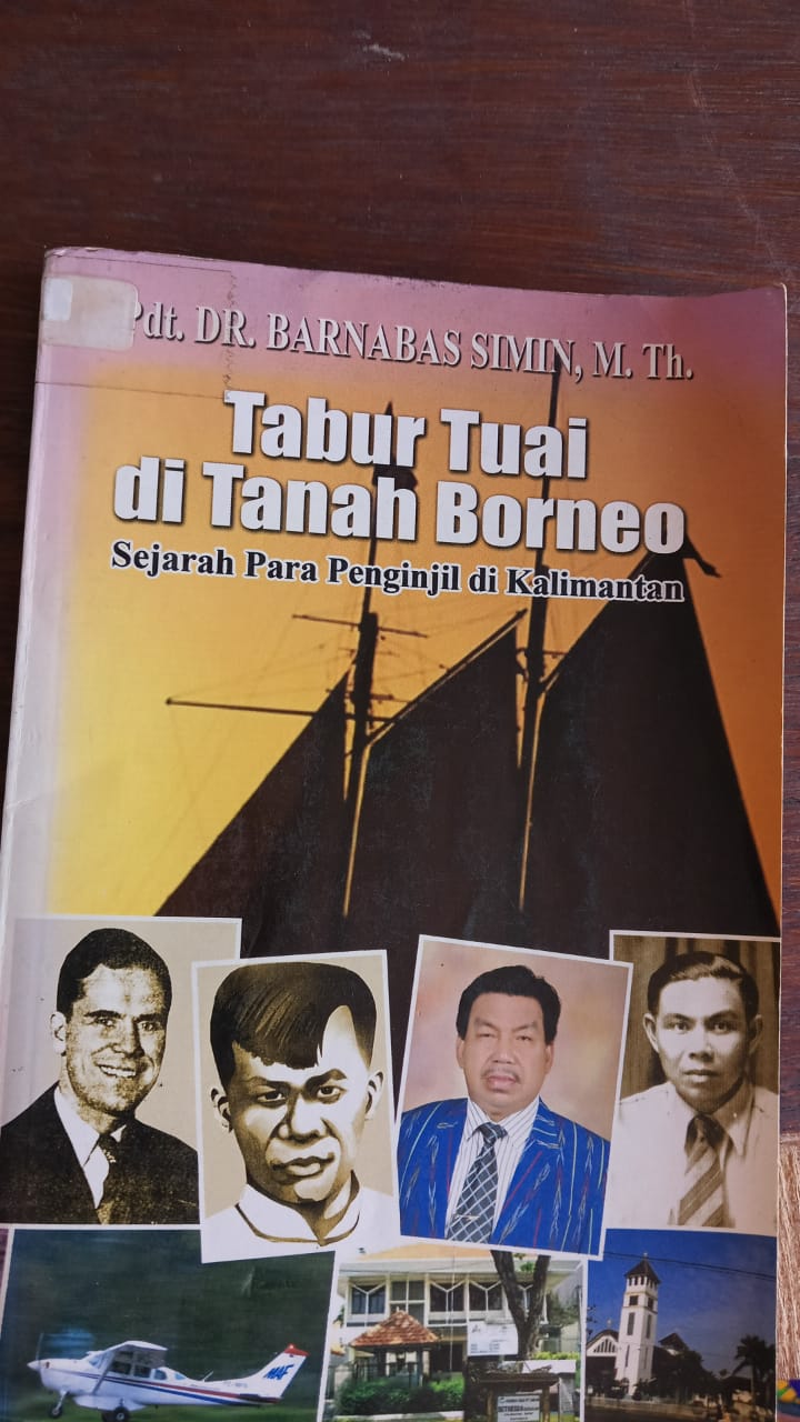 Cover buku Tabur tuai di tanah borneo