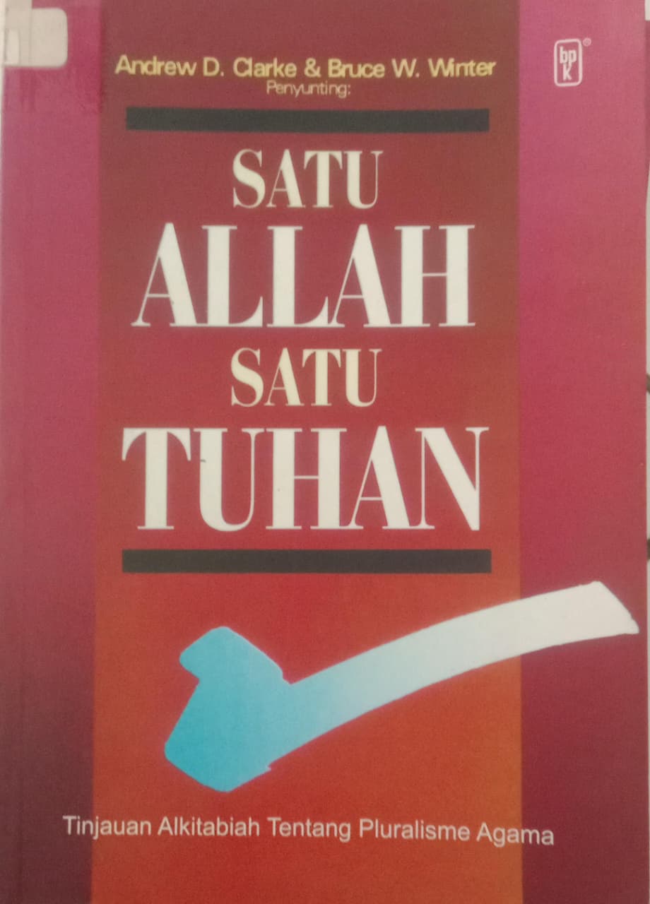 Cover buku SATU ALLAH SATU TUHAN