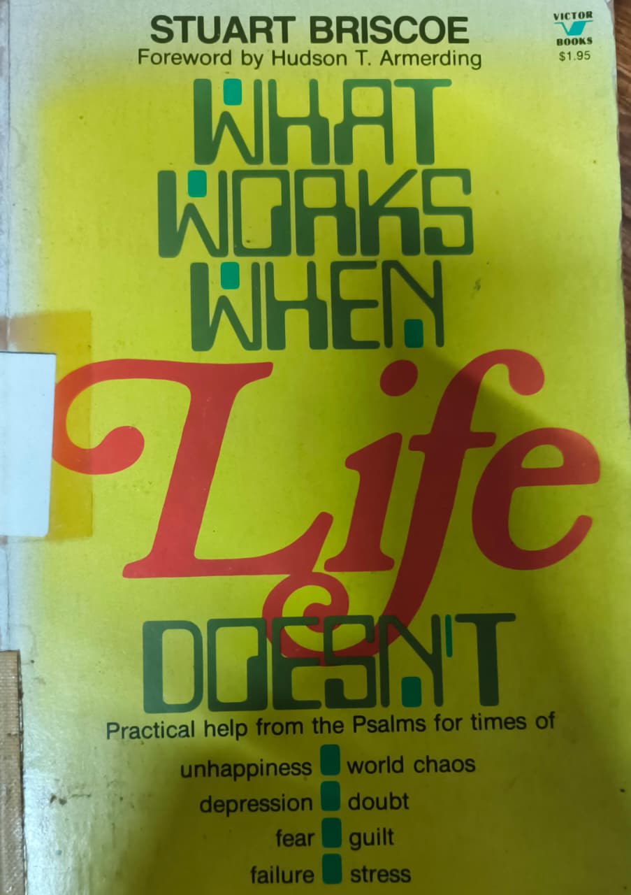 Cover buku WHAT WORKS WHEN Life DOESN'T