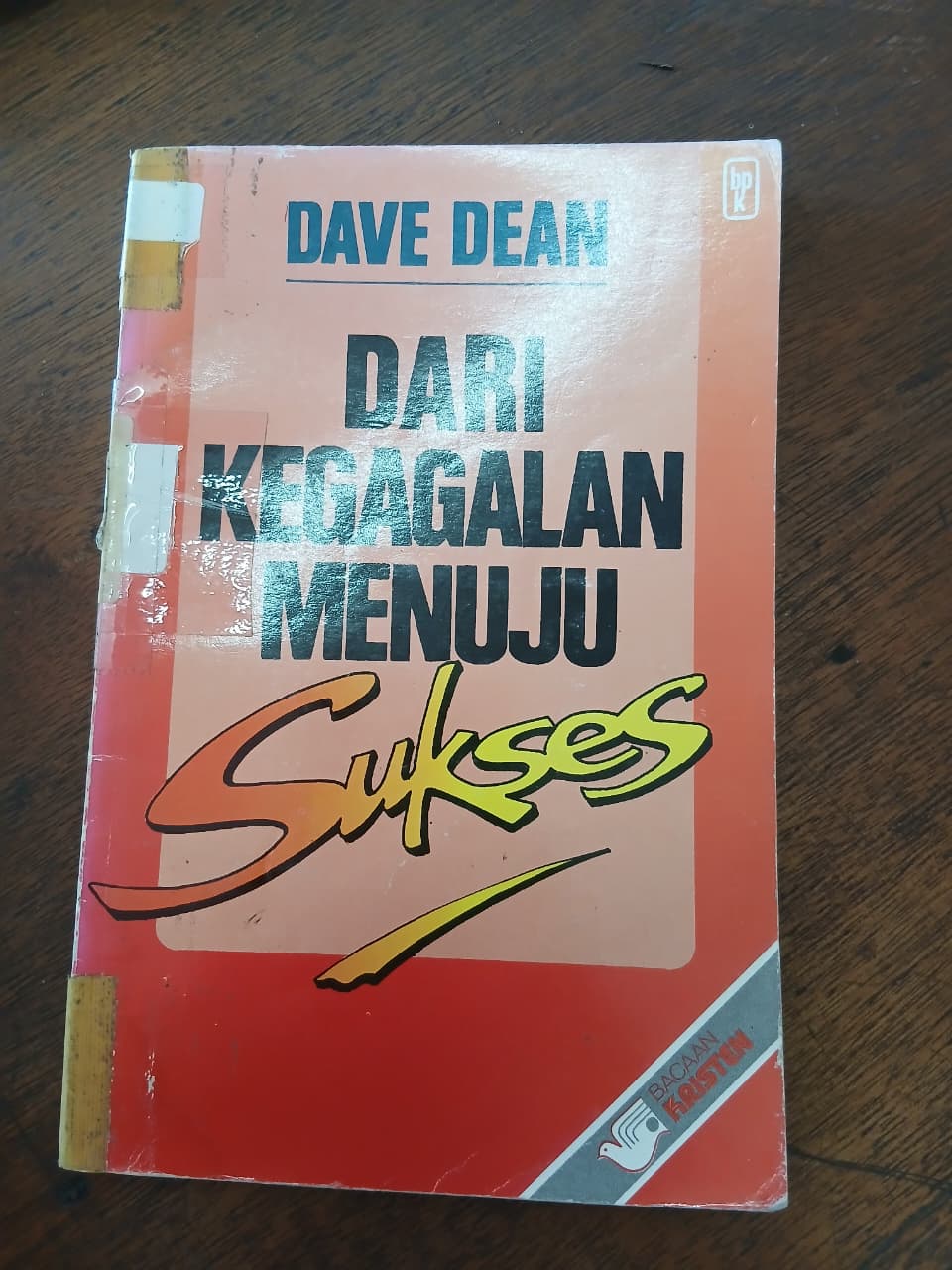 Cover buku DARI KEGAGALAN MENUJU SUKSES