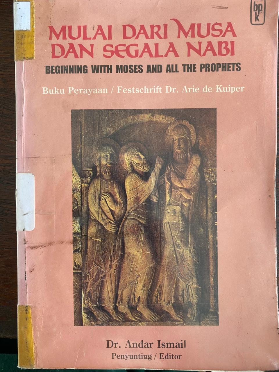 Cover buku Mulai Dari Musa Dan segala Nabi