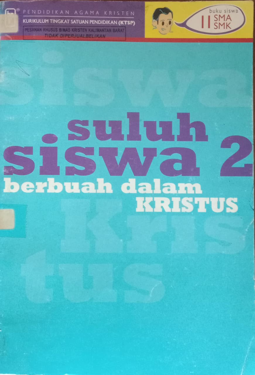 Cover buku Suluh Siswa 2 Berbuah Dalam Kristus