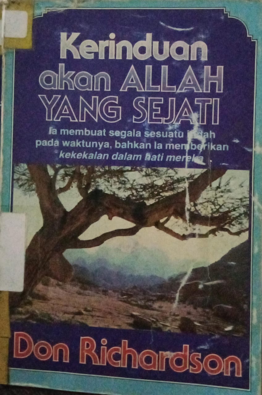 Cover buku Kerinduan Akan Yang Sejati