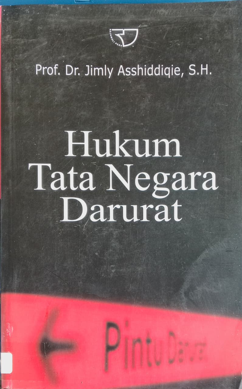 Cover buku Hukum Tata Negara Darurat